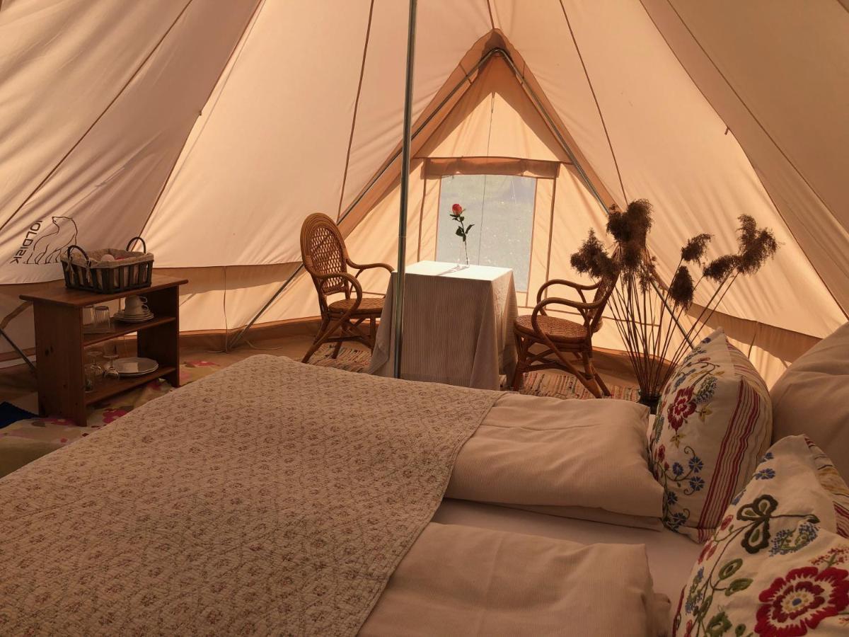 Helles Have Glamping Hotell Stege Eksteriør bilde