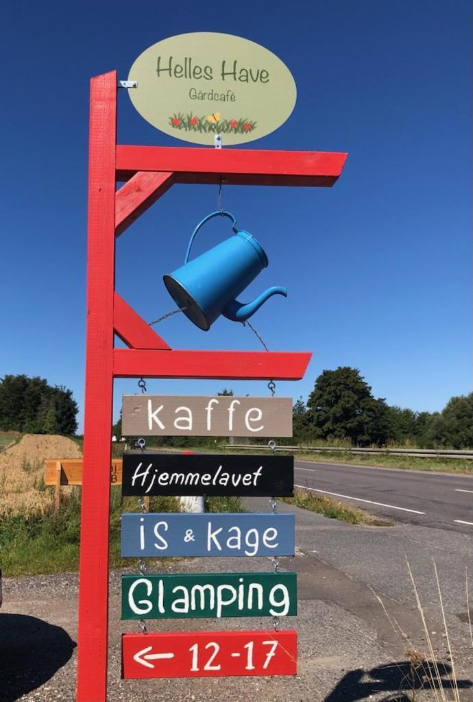 Helles Have Glamping Hotell Stege Eksteriør bilde