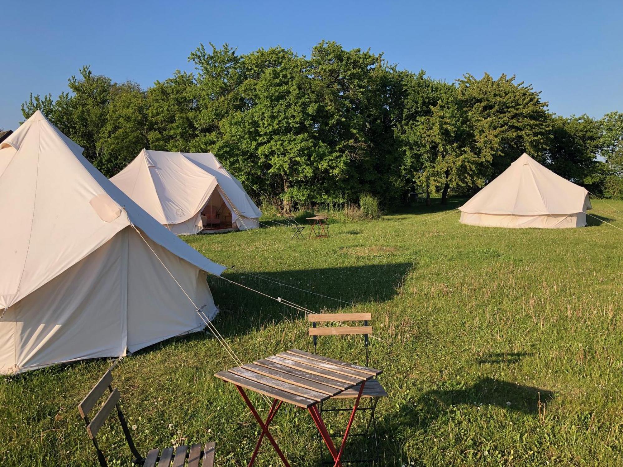 Helles Have Glamping Hotell Stege Eksteriør bilde